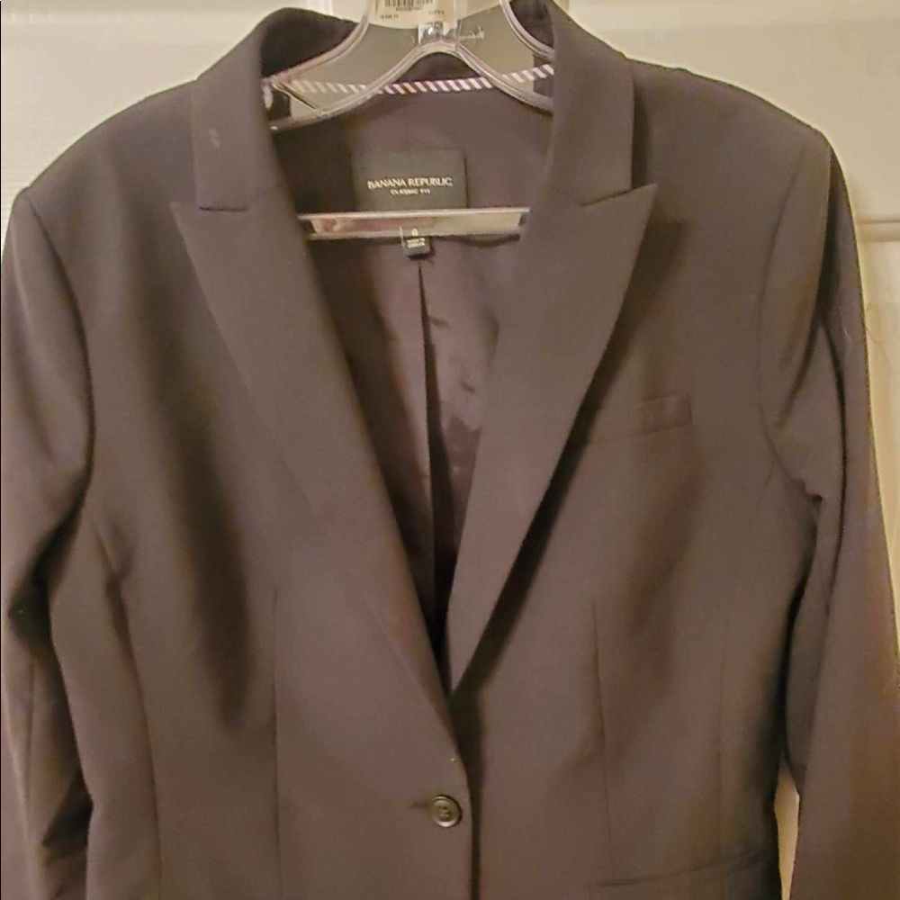 Banana Republic One button Blazer